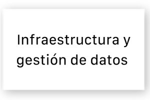 Infraestructura y gestión de datos 